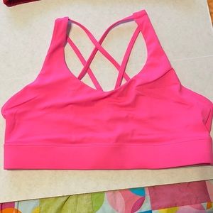 ZYIA hot pink LNT Strappy Bra